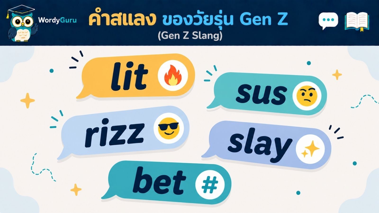 คำสแลง Gen Z ภาษาอังกฤษ ที่ใช้บ่อยในโซเชียล