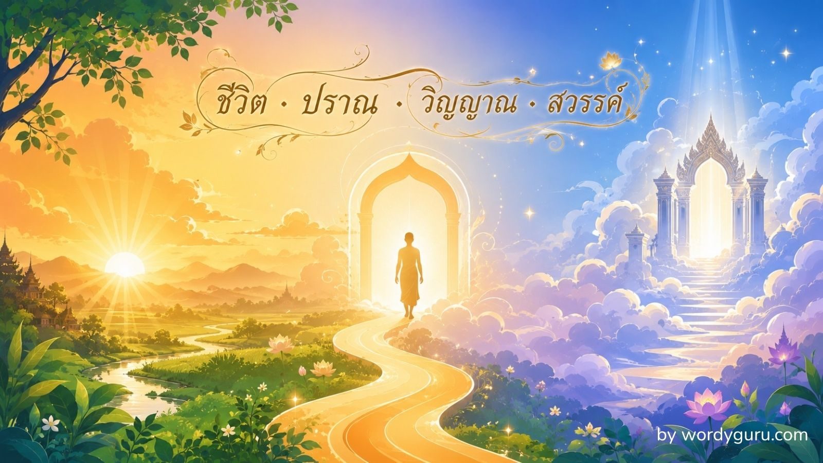คำไวพจน์หมวด ชีวิต-ความตาย-จิตวิญญาณ ครบทุกคำ พร้อมความหมาย
